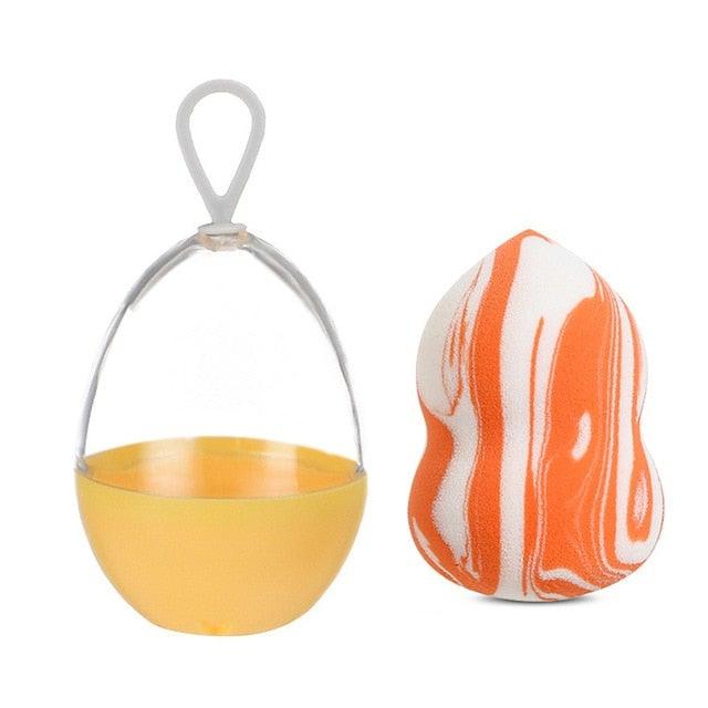 Stylish Womens Makeup Sponge Cosmetic Puff Powder Smooth Beauty Water-Drop Shape Tool Make Up Sponges Cosmetics Colorful