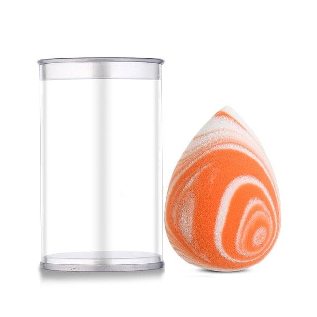Stylish Womens Makeup Sponge Cosmetic Puff Powder Smooth Beauty Water-Drop Shape Tool Make Up Sponges Cosmetics Colorful