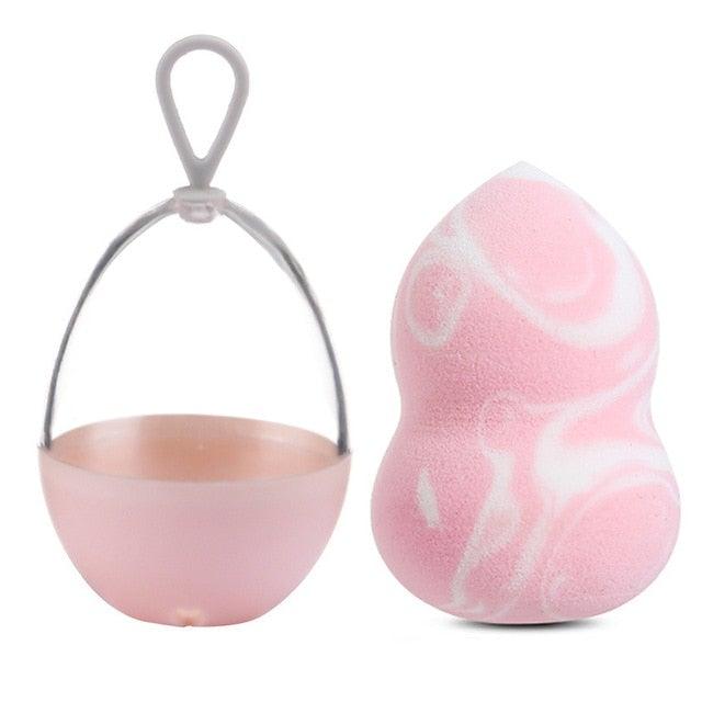 Stylish Womens Makeup Sponge Cosmetic Puff Powder Smooth Beauty Water-Drop Shape Tool Make Up Sponges Cosmetics Colorful