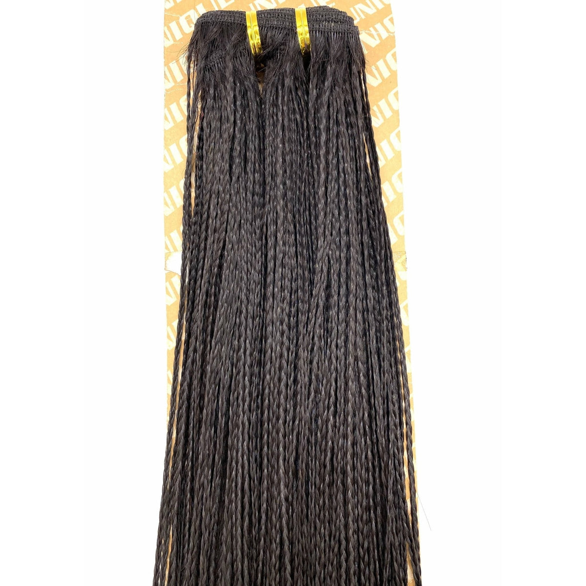 Unique Micro Braid 14" T1B Burgundy / 100% Human Hair
