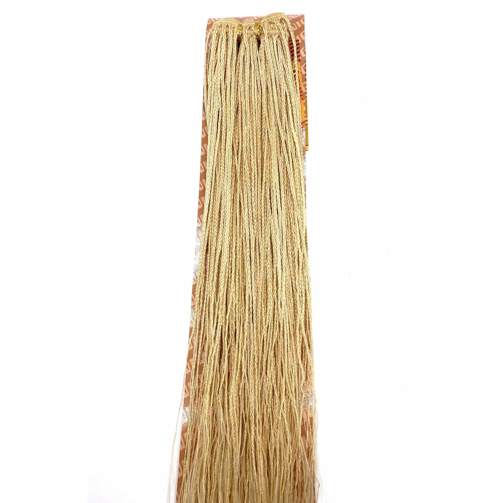 Unique Micro Braid 14" T1B Burgundy / 100% Human Hair
