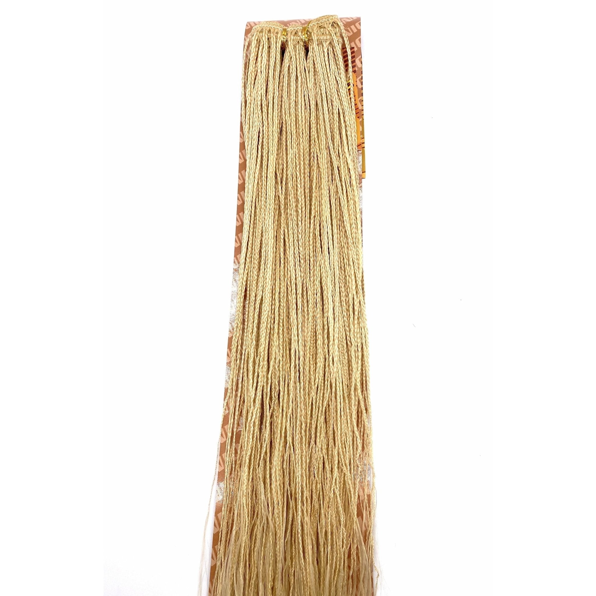 Unique Micro Braid 14" T1B Burgundy / 100% Human Hair