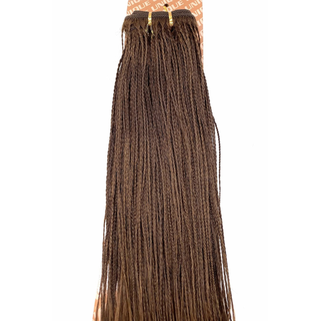 Unique Micro Braid 14" T1B Burgundy / 100% Human Hair
