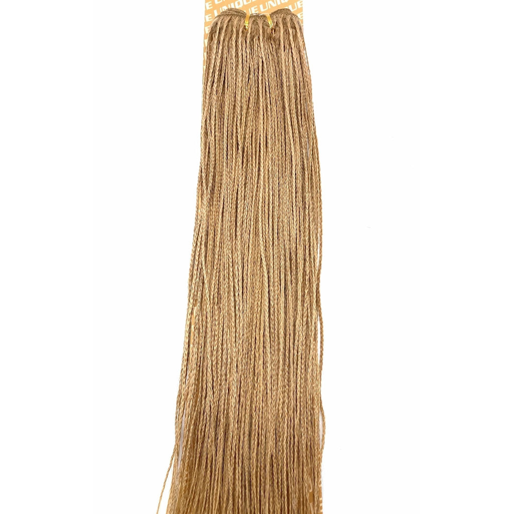 Unique Micro Braid 14" T1B Burgundy / 100% Human Hair