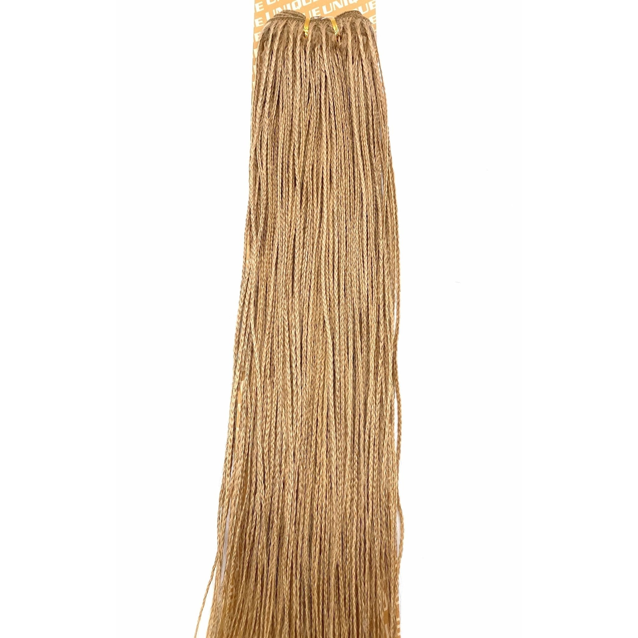 Unique Micro Braid 14" T1B Burgundy / 100% Human Hair