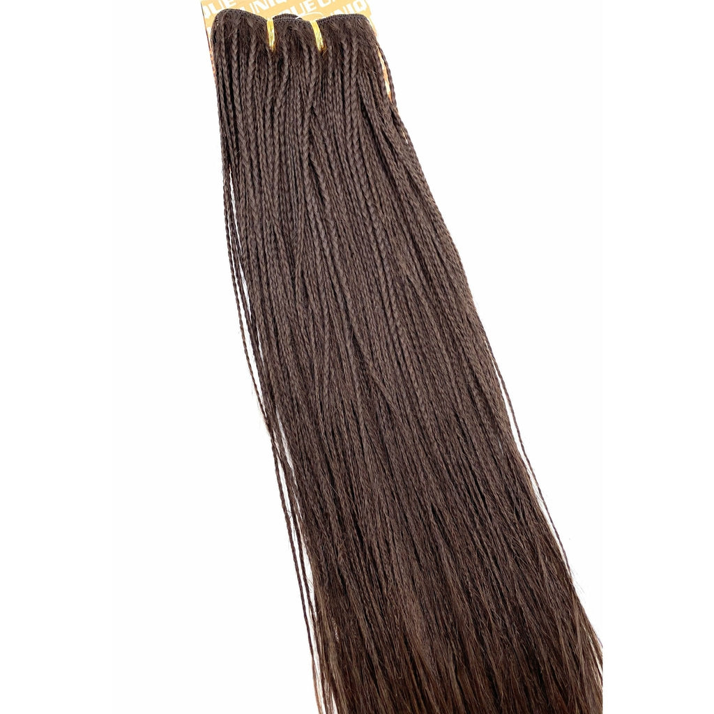 Unique Micro Braid 14" T1B Burgundy / 100% Human Hair