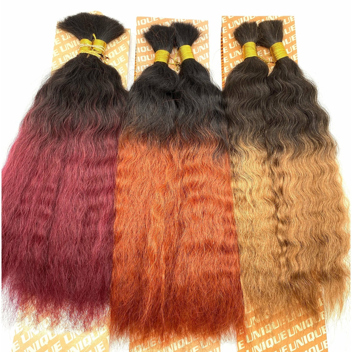 Unique's Super Bulk / 100% Human Hair 14"